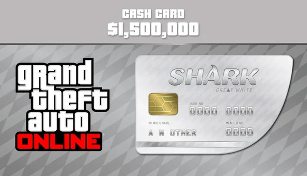 Great White Shark Cash Card, GTA Online