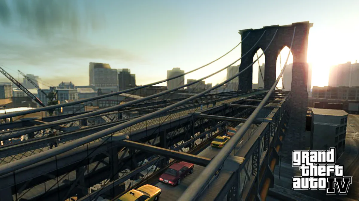 The Broker Bridge in GTA IV's Liberty City