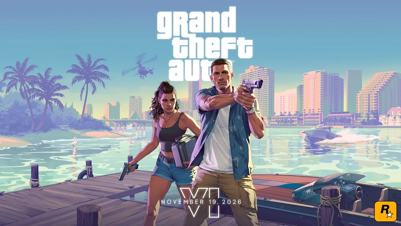 GTA VI Trailer 2, Jason and Lucia in Vice City