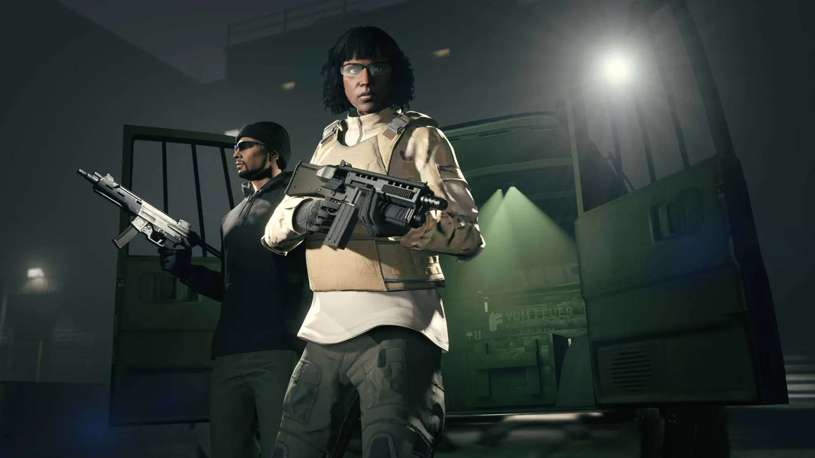 The Gun Van in GTA Online, official Rockstar Games image