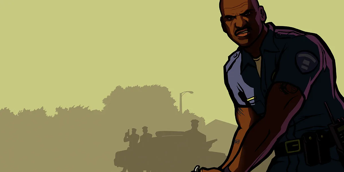Officer Tenpenny in uniform