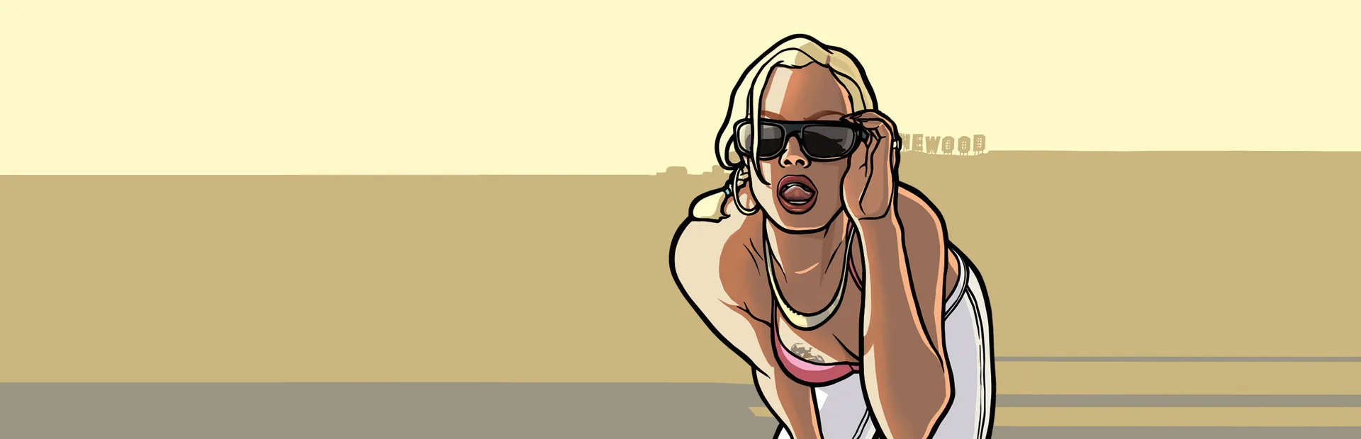 Grand Theft Auto San Andreas key art